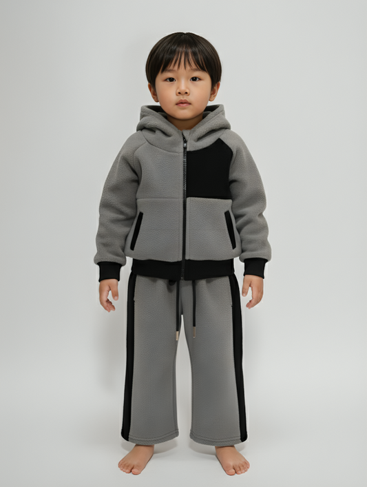 CuddleBond Unisex Soft Fleece Co-ord Set (1–6 Years)