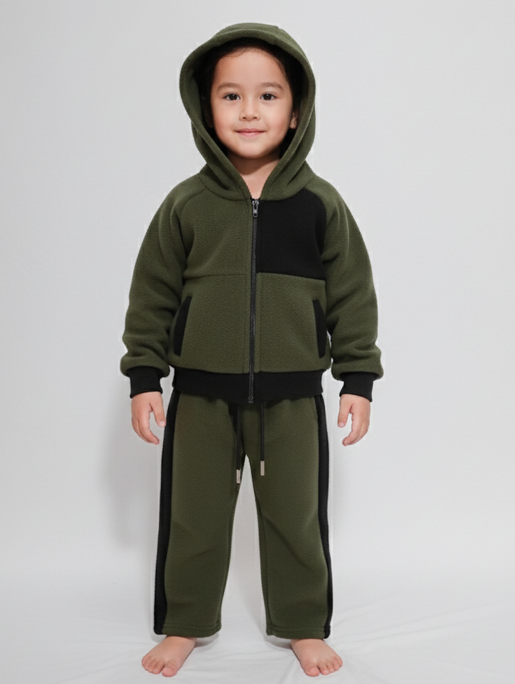 CuddleBond Unisex Soft Fleece Co-ord Set (1–6 Years)